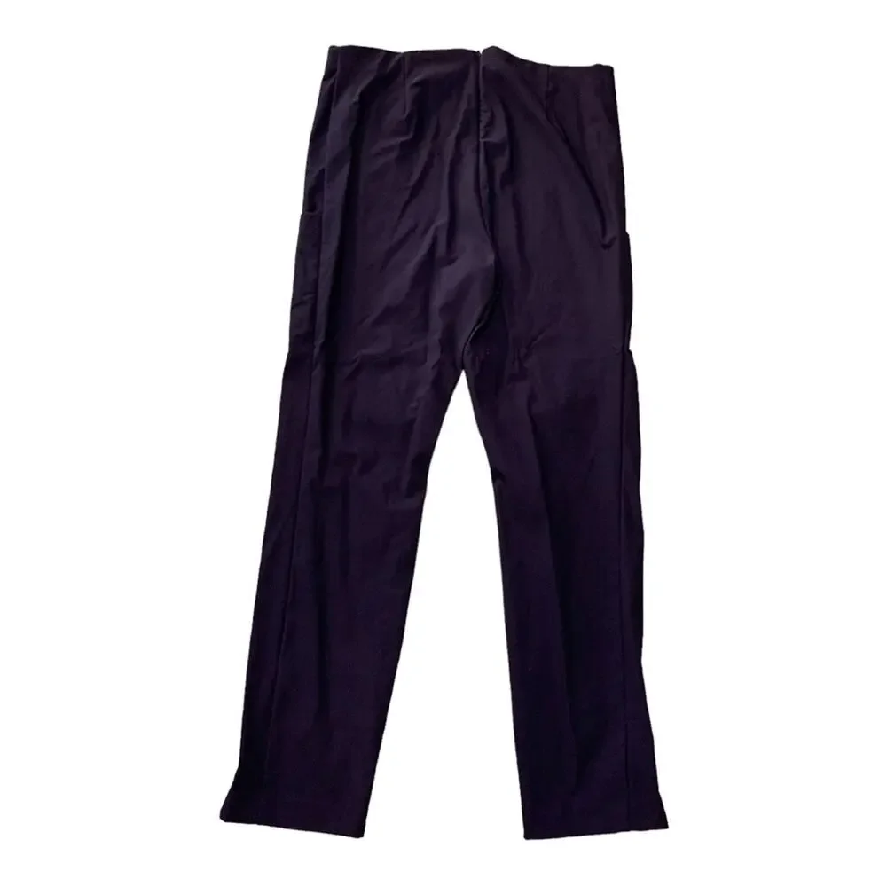 Athelta womens 14 L XL black casual pants wander slim business ankle